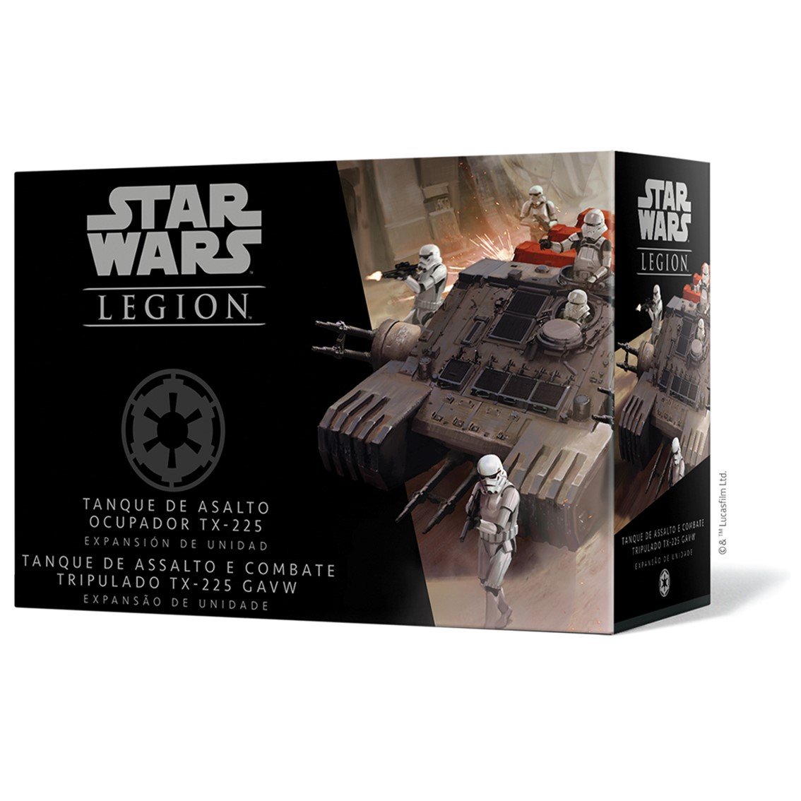 JUEGO DE MESA STAR WARS LEGION : TANQUE DE ASALTO OCUPADOR TX-225 PEGI 14