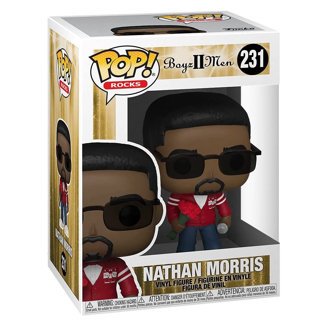 FUNKO POP ESTRELLAS DE LA MUSICA BOYZ II MEN NATHAN MORRIS 56727
