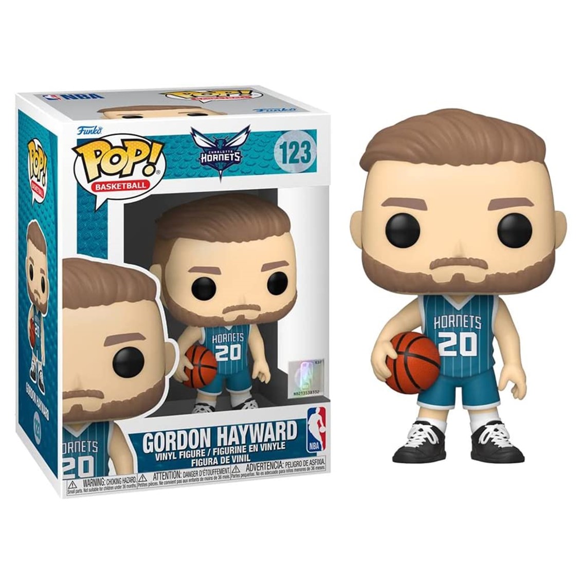 FUNKO POP DEPORTES NBA GORDON HAYWARD CHARLOTTE HORNETS CAMISETA LOCAL 59263