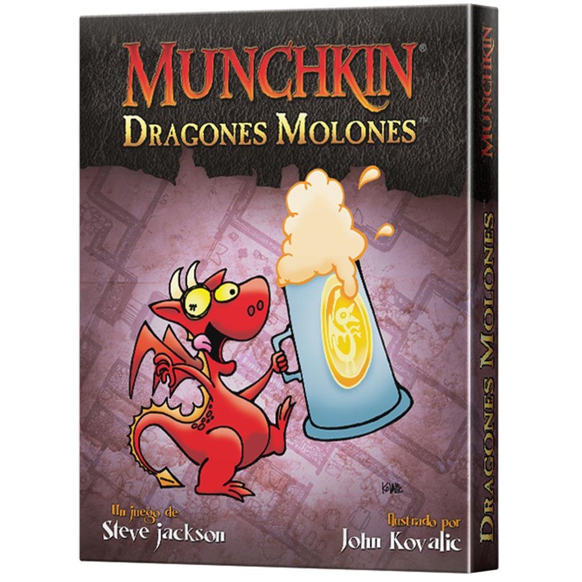 JUEGO DE MESA MUNCHKIN DRAGONES MOLONES PEGI 10