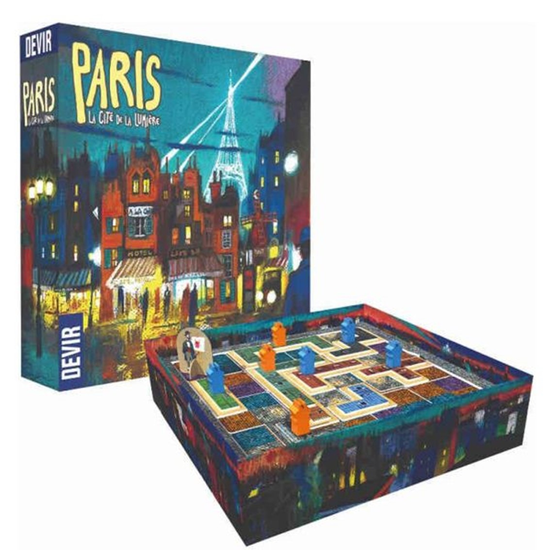 JUEGO DE MESA DEVIR PARÍS: LA CITÈ DE LA LUMIÈRE (ED. EN ESPAÑOL) PEGI 8