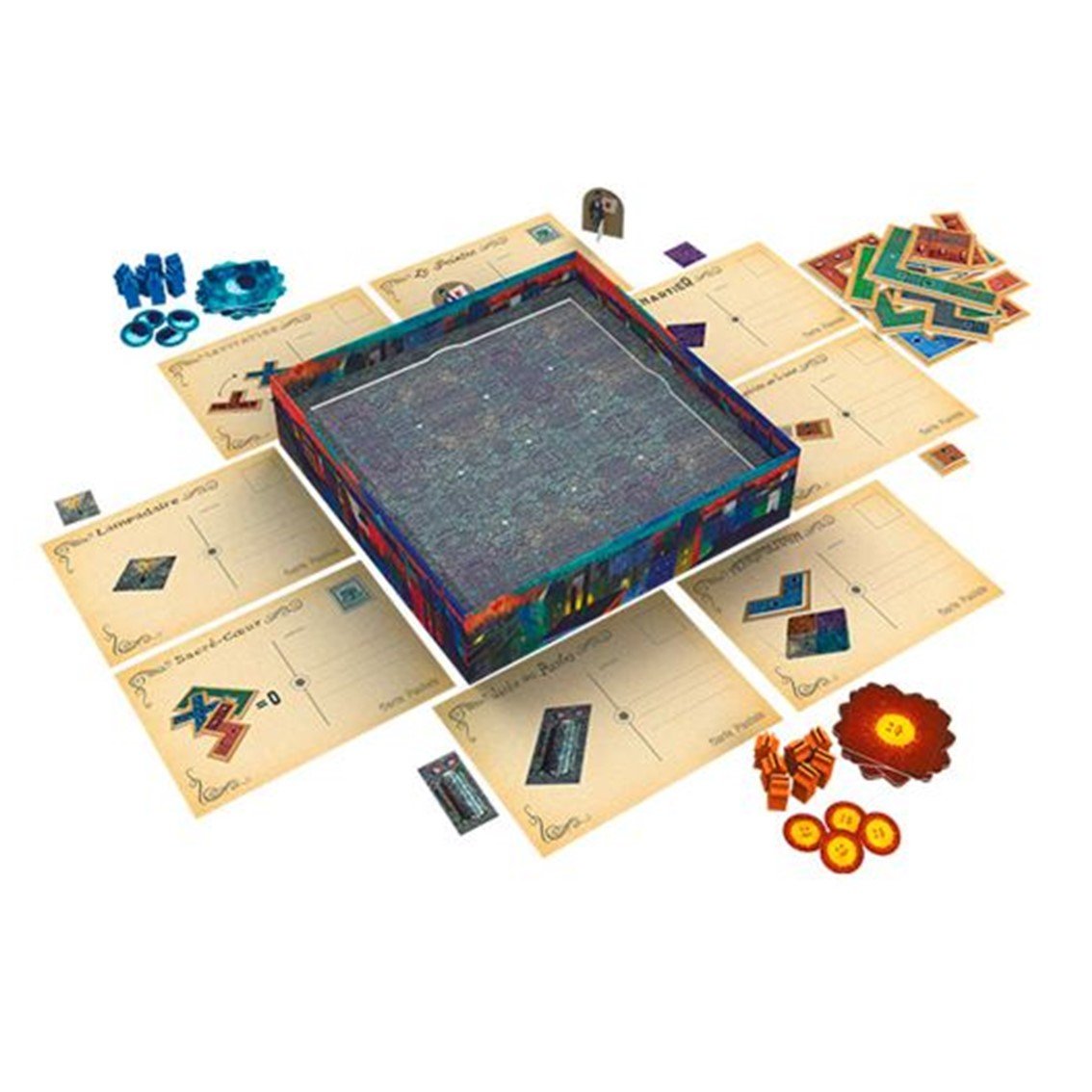 JUEGO DE MESA DEVIR PARÍS: LA CITÈ DE LA LUMIÈRE (ED. EN ESPAÑOL) PEGI 8