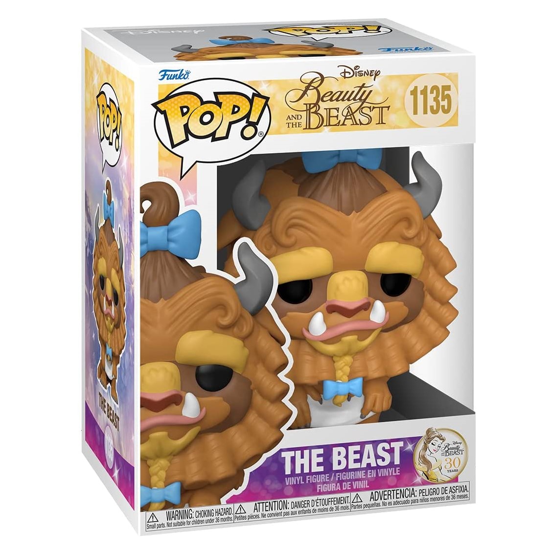 FUNKO POP DISNEY LA BELLA Y LA BESTIA BESTIA CON RIZOS 57585