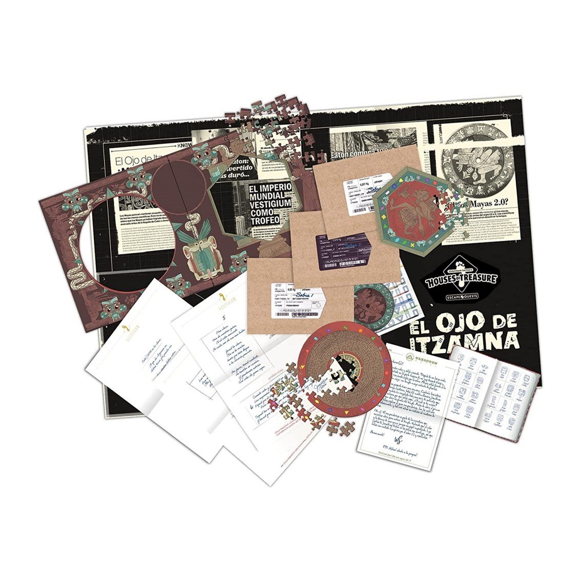 JUEGO DE MESA ESCAPE QUEST EL OJO DE ITZAMA PEGI 16