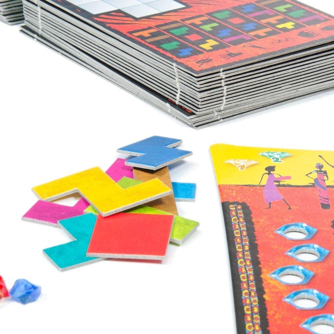 JUEGO DE MESA DEVIR UBONGO VERSIÓN TRILINGÜE PEGI 8