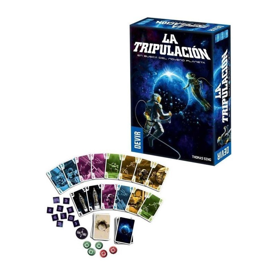 JUEGO DE MESA DEVIR LA TRIPULACIÓN PEGI 10