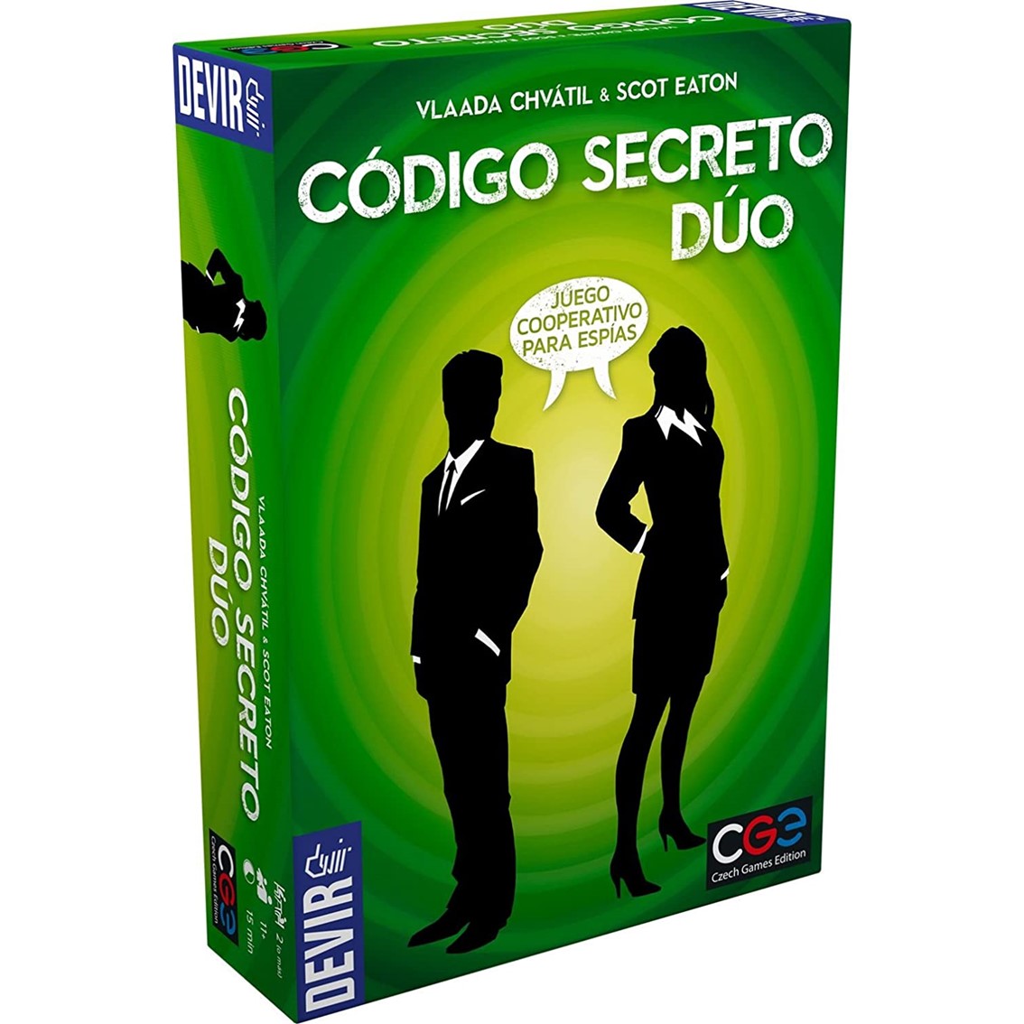 JUEGO DE MESA DEVIR CÓDIGO SECRETO - DÚO PEGI 11