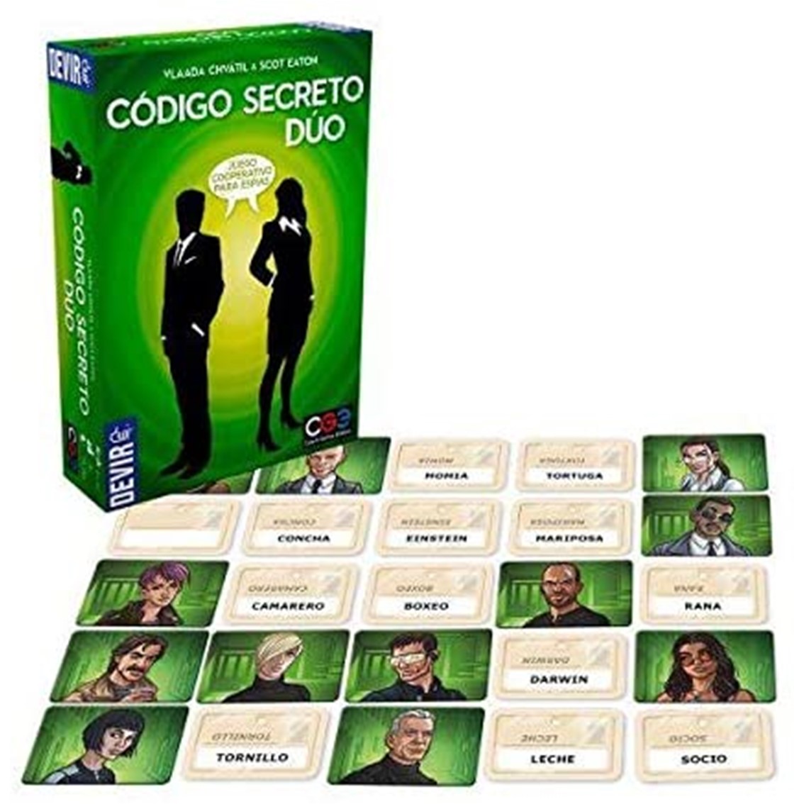 JUEGO DE MESA DEVIR CÓDIGO SECRETO - DÚO PEGI 11