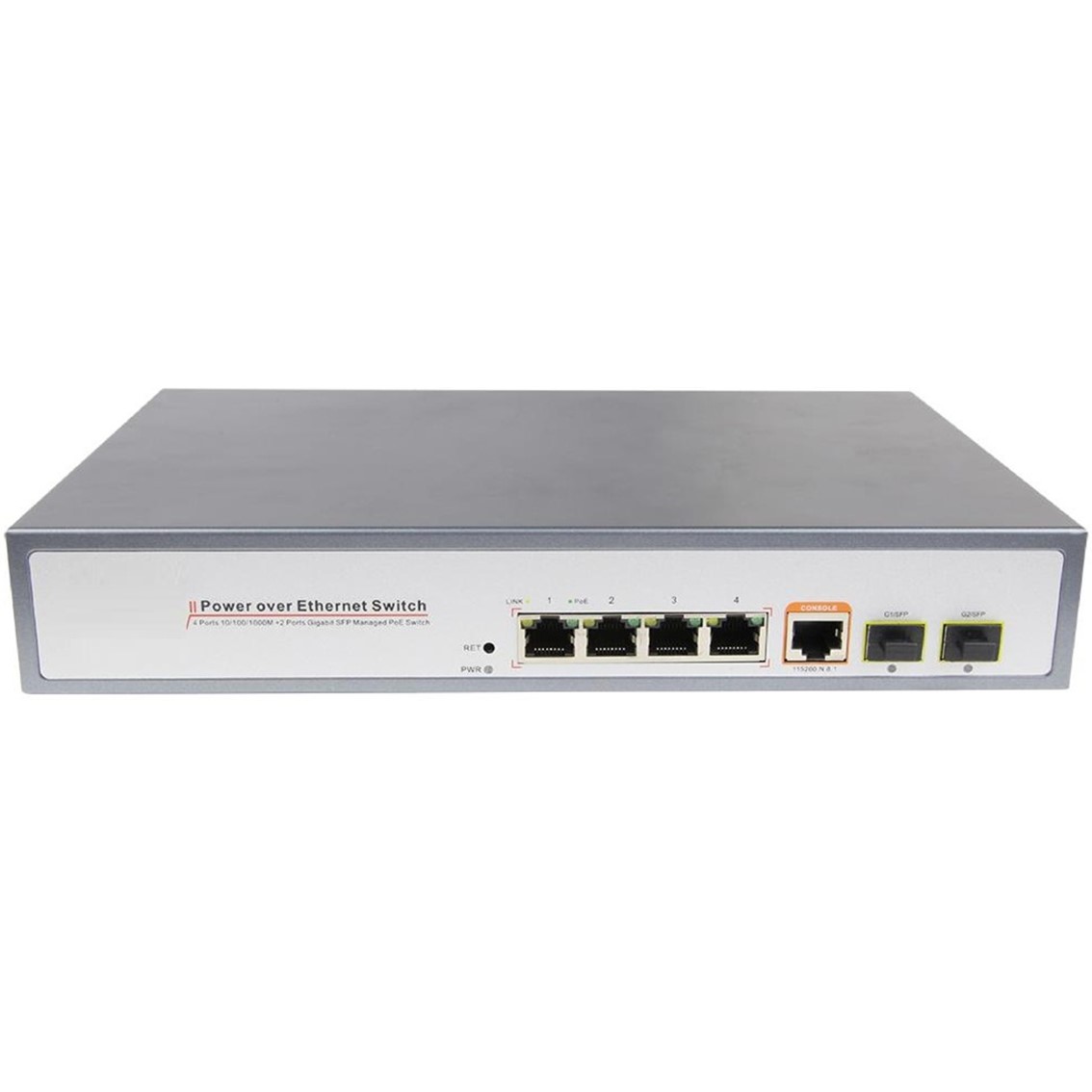 SWITCH GALGUS G-SW-M4P2S 4 PUERTOS POE 1 PUERTO GIGABIT ETHERNET 2 PUERTOS SFP