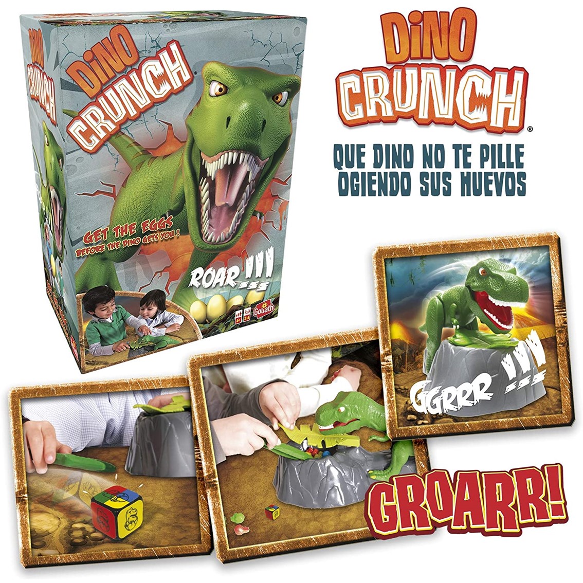 JUEGO DE MESA DINO CRUNCH PEGI 4