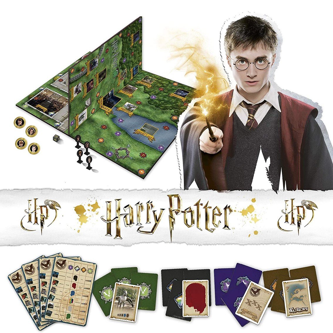 JUEGO DE MESA HARRY POTTER ANIMALES FANTASTICOS PEGI 6