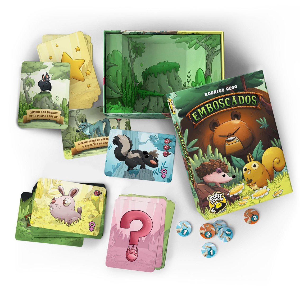 JUEGO DE MESA EMBOSCADOS PEGI 10