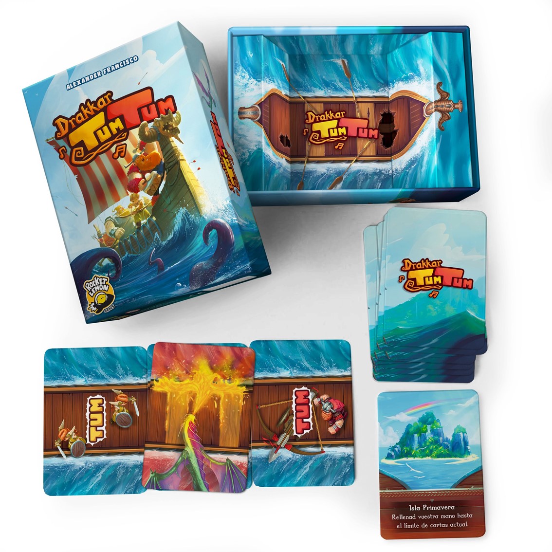 JUEGO DE MESA DRAKKAR TUM TUM PEGI 8