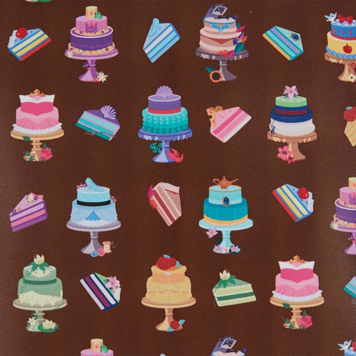 MINI MOCHILA LOUNGEFLY DISNEY PRINCESS CAKES