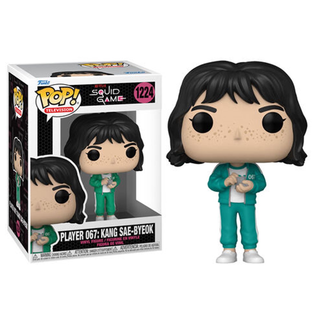 FUNKO POP SERIES TV EL JUEGO DEL CALAMAR JUGADOR: SAE-BYEOK 067 64797