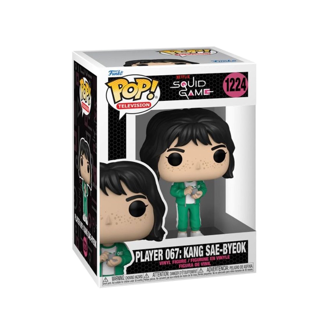 FUNKO POP SERIES TV EL JUEGO DEL CALAMAR JUGADOR: SAE-BYEOK 067 64797