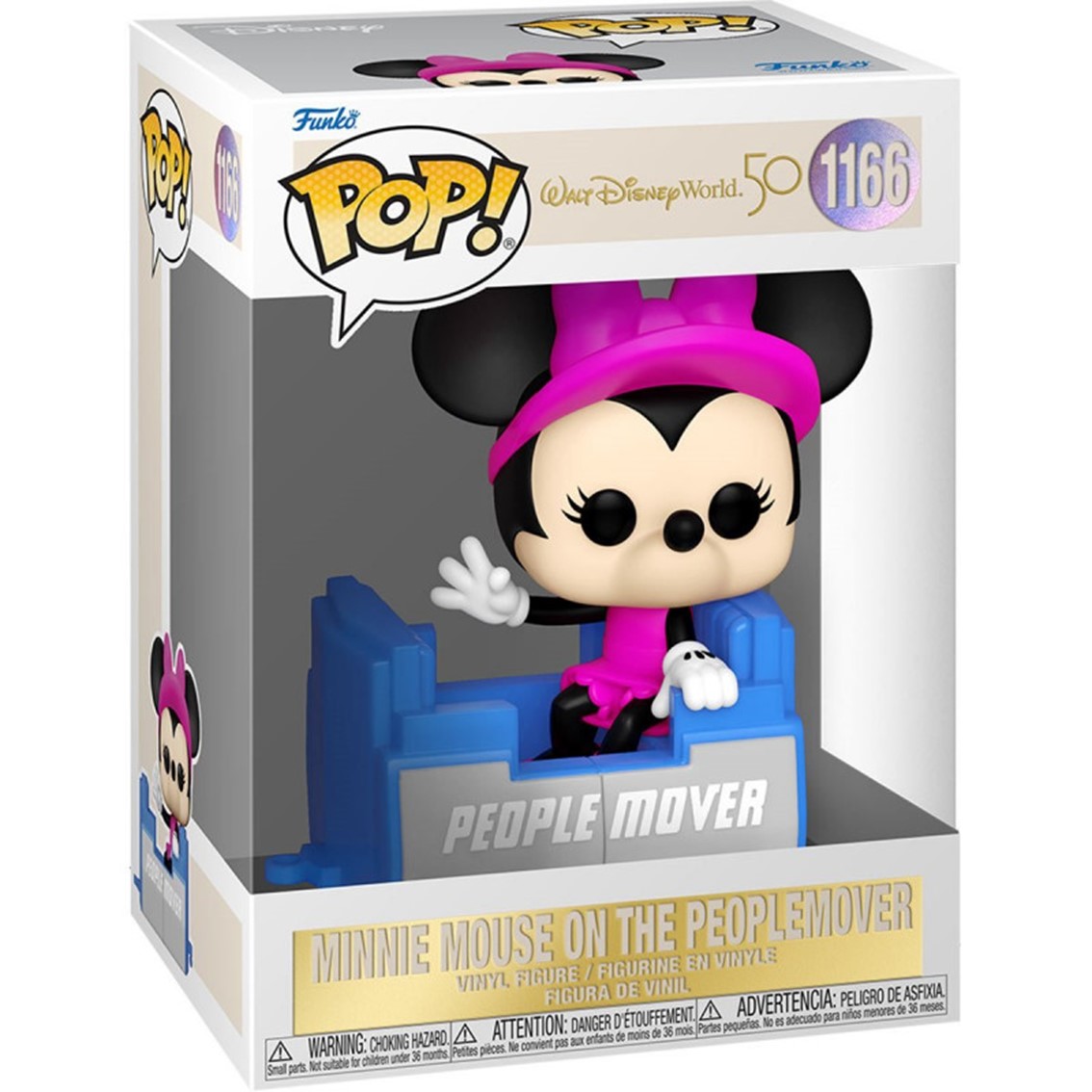 FUNKO POP DISNEY MINNIE MOUSE PEOPLE MOVER 50TH ANIVERSARIO 59508