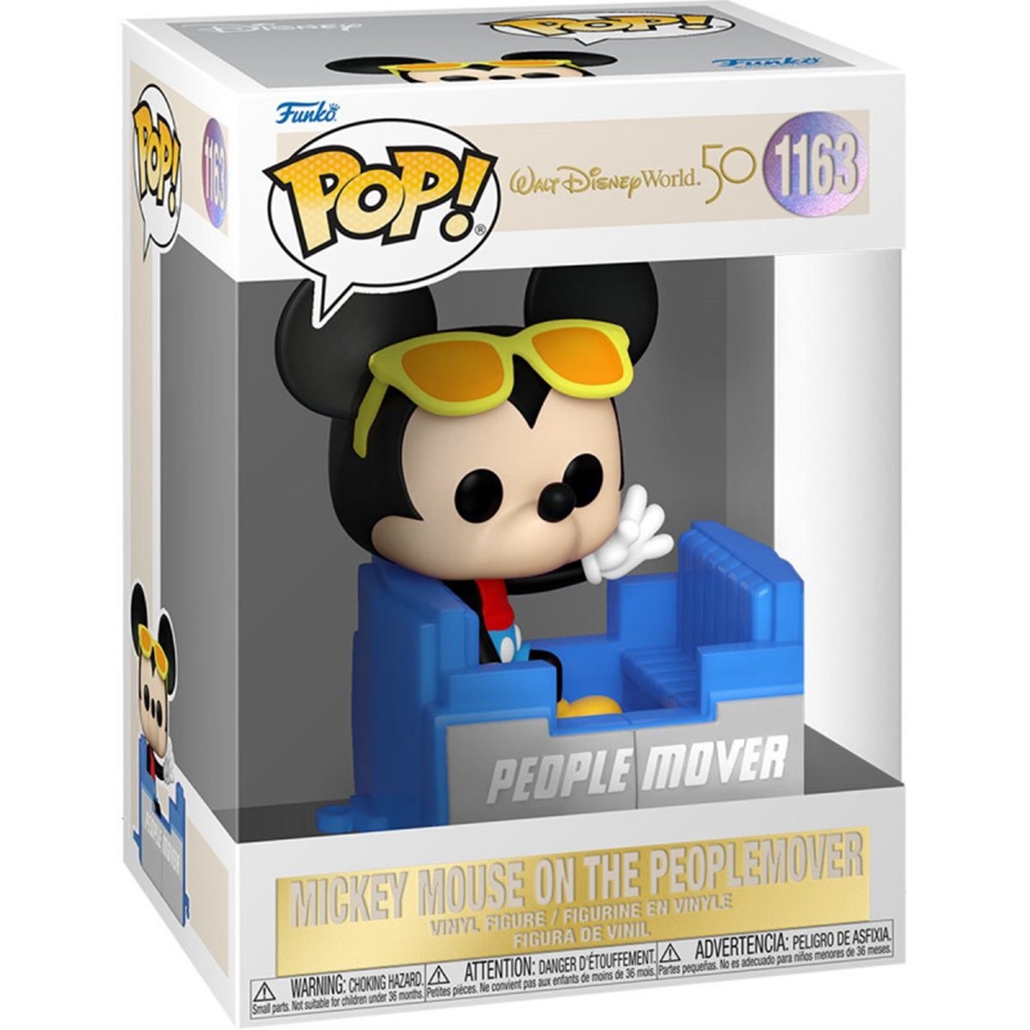 FUNKO POP DISNEY WALT DISNEY ANIVERSARIO 50TH PEOPLE MOVER MICKEY 59507