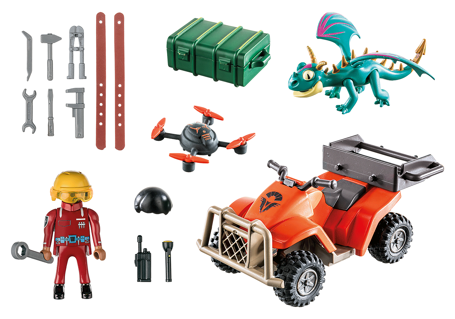 PLAYMOBIL DRAGONES : NINE REALMS : ICARIS QUAD