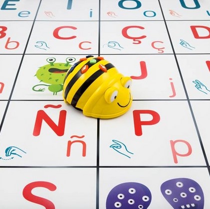 ROBOT TTS BEE-BOT BLUETOOTH PROGRAMABLE DE SUELO EDUCATIVO