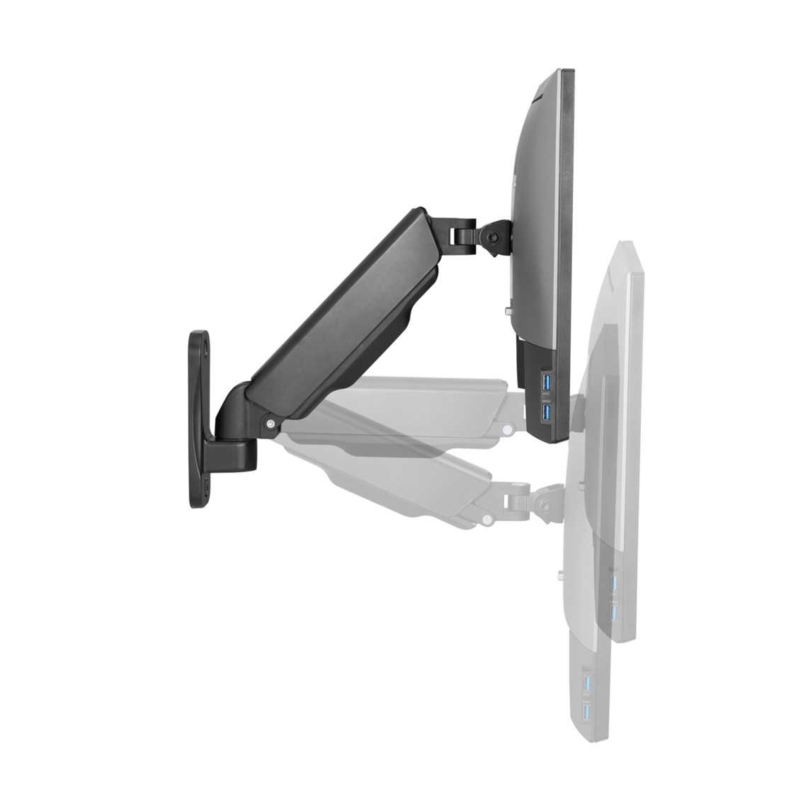 SOPORTE DE PARED EWENT EW1532 PARA MONITOR HASTA 34" CARGA MAXIMA 9KG