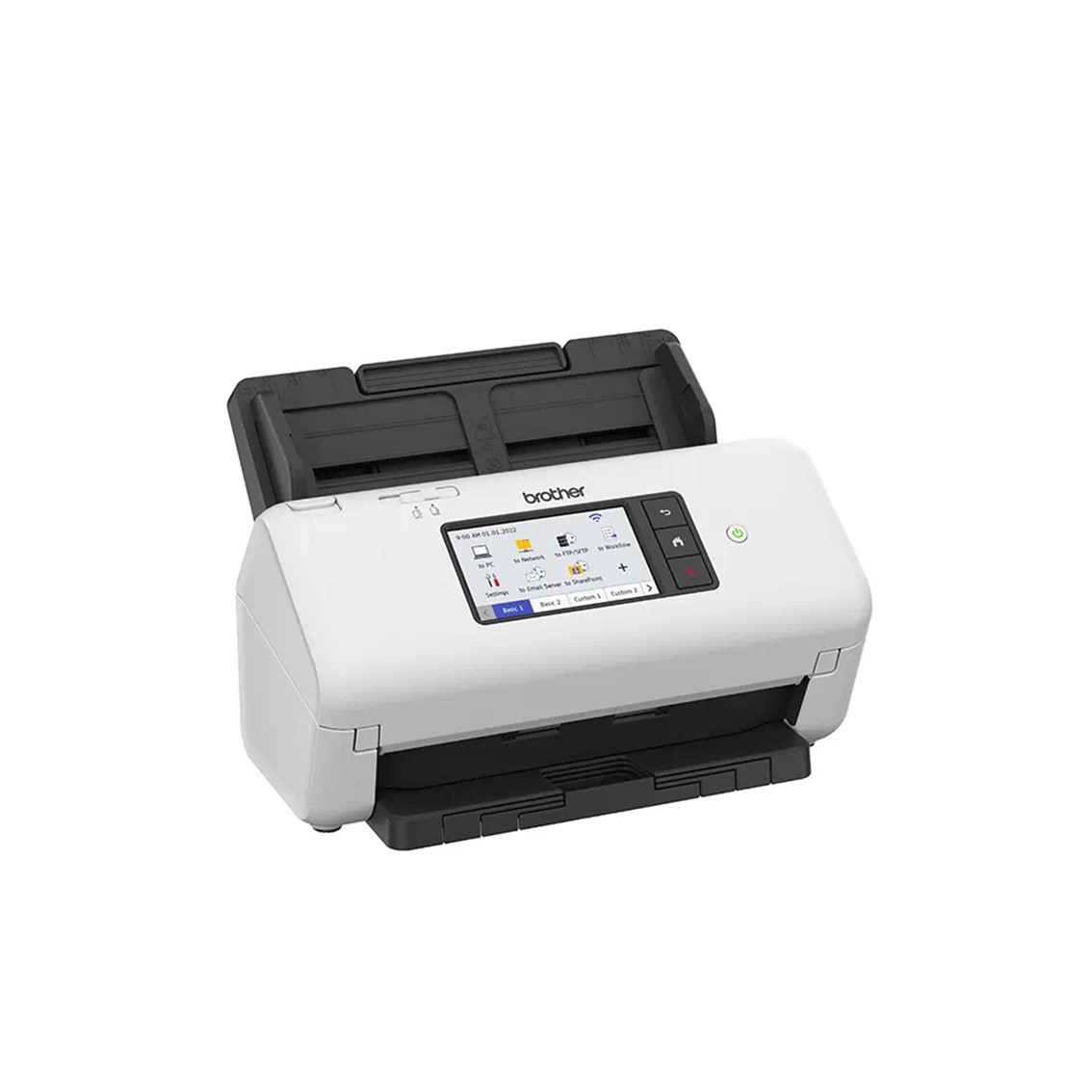 ESCANER SOBREMESA BROTHER ADS-4700W/ 80PPM/ DUPLEX AUTOMATICO/ USB 3.0/ USB 2.0/ RED/ WIFI/ WIFI DIRECT/ ADF 80 HOJAS