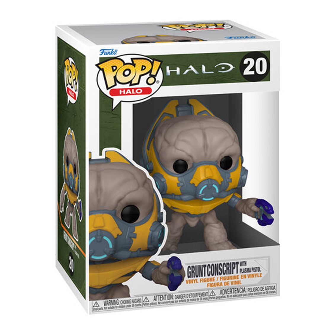 FUNKO POP VIDEOJUEGOS HALO INFINITE GRUNT CON PISTOLA DE PLASMA 59335