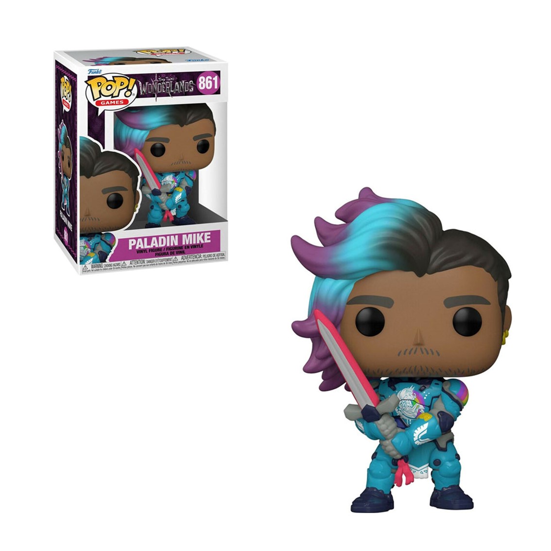 FUNKO POP VIDEOJUEGOS TINY TINA WONDERLAND PALADIN MIKE 59334