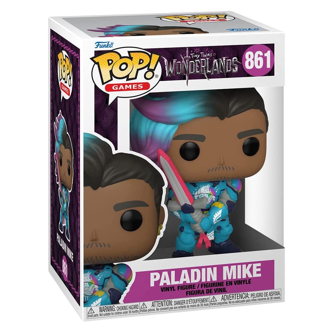 FUNKO POP VIDEOJUEGOS TINY TINA WONDERLAND PALADIN MIKE 59334