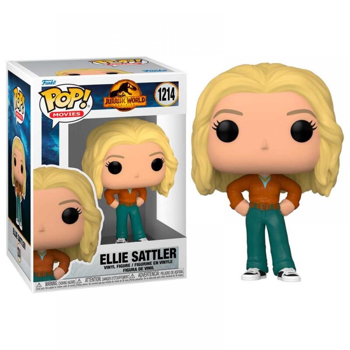 FUNKO POP CINE JURASSIC PARK JURASSIC WORLD DOMINION ELLIE SATTLER 62225