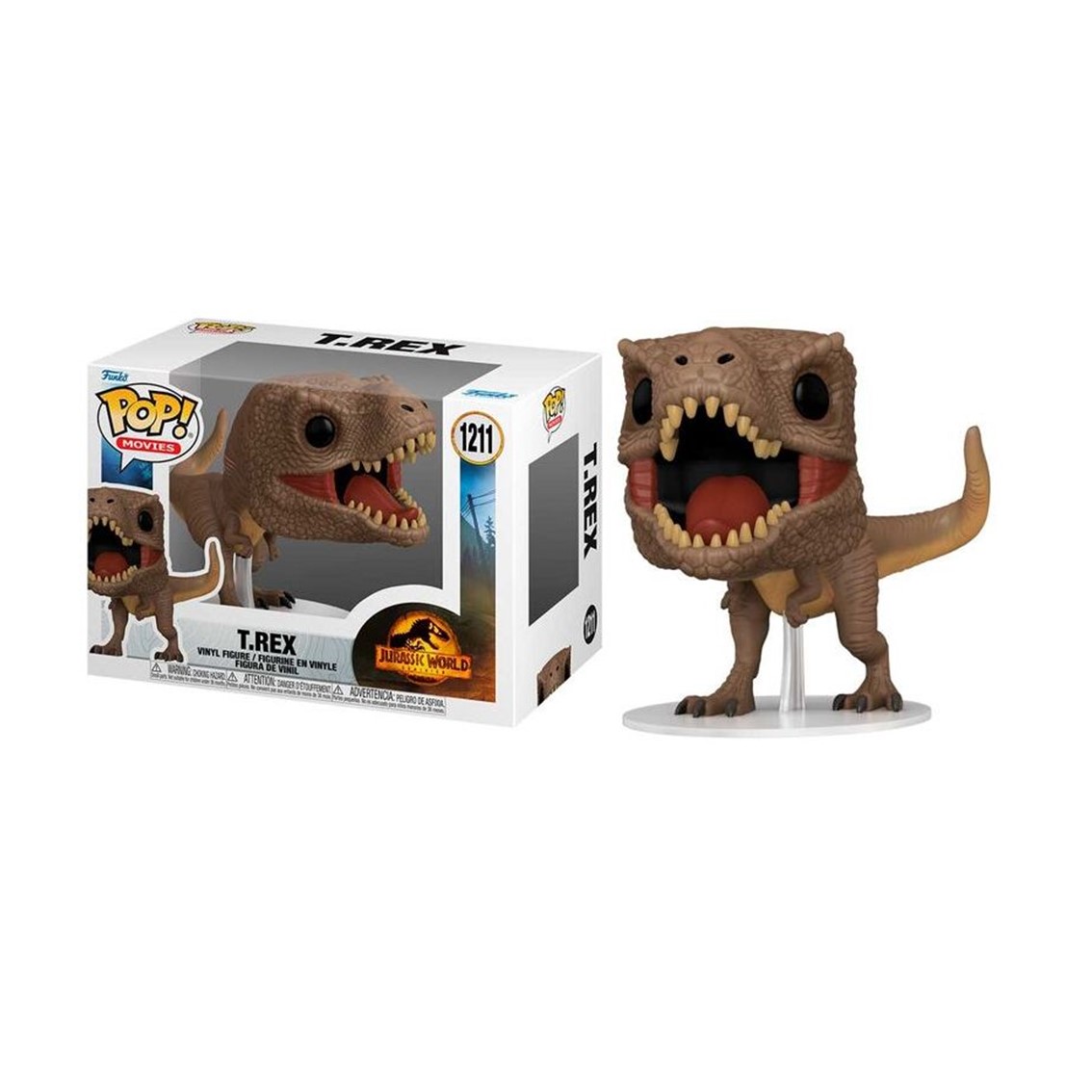 FUNKO POP CINE JURASSIC PARK JURASSIC WORLD 3 T-REX 62222