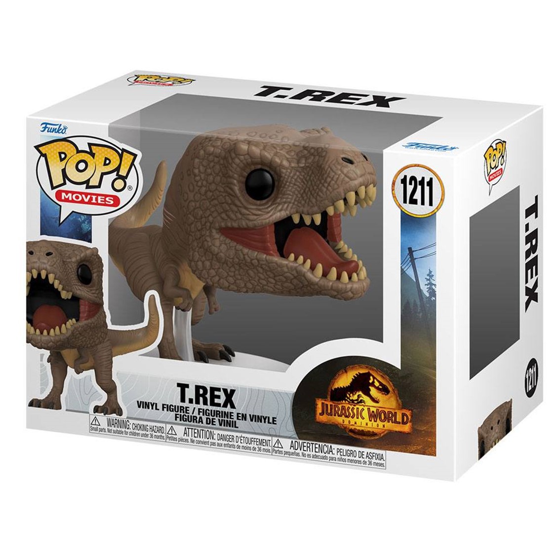 FUNKO POP CINE JURASSIC PARK JURASSIC WORLD 3 T-REX 62222