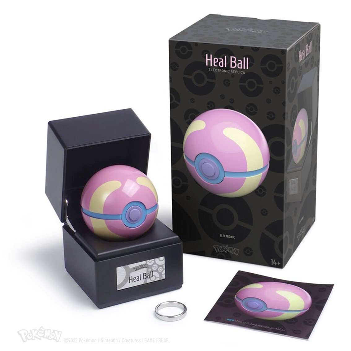 REPLICA WAND COMPANY DIECAST POKEMON HEAL BALL