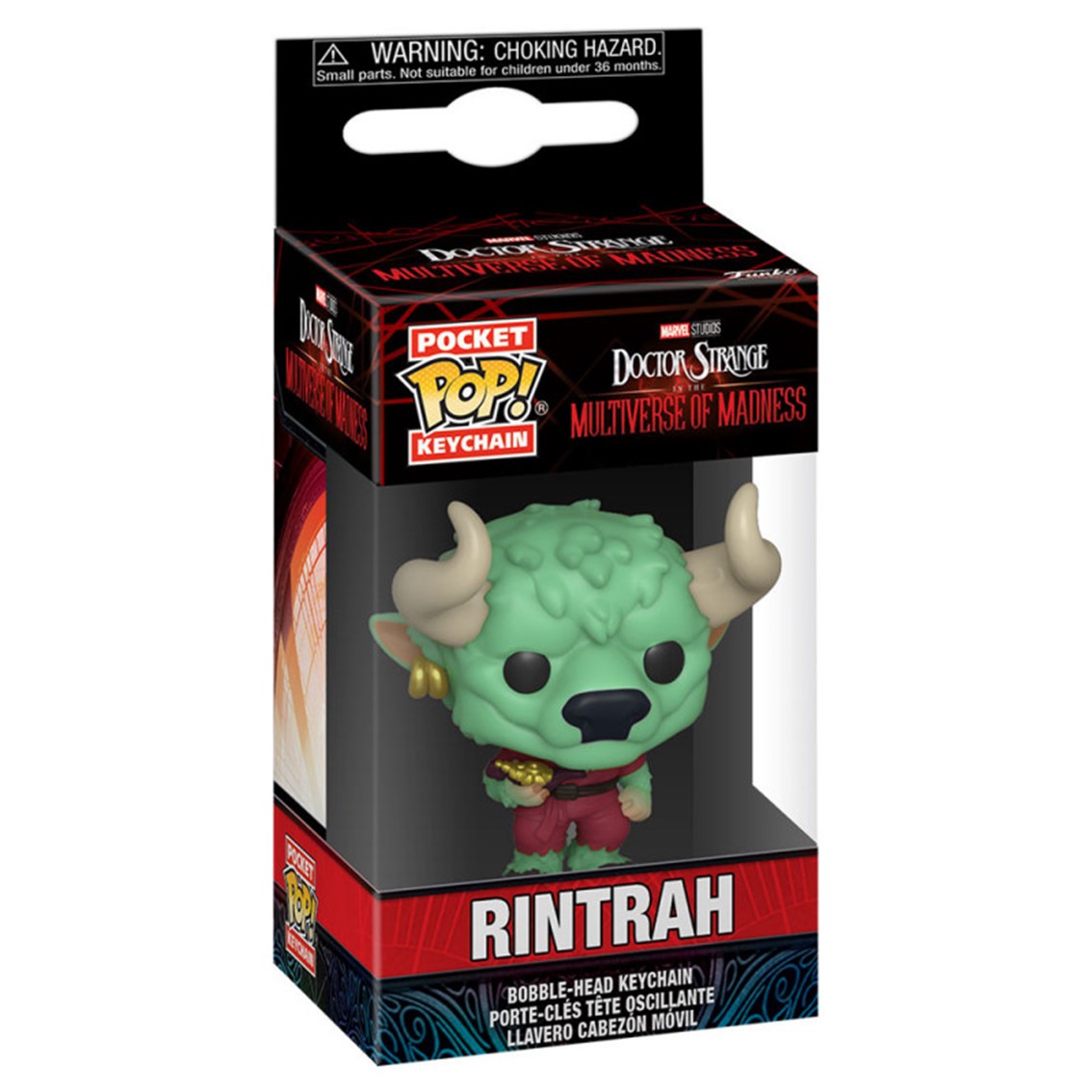 FUNKO POP KEYCHAIN LLAVERO DOCTOR STRANGE MULTIVERSO DE LA LOCURA RINTRAH