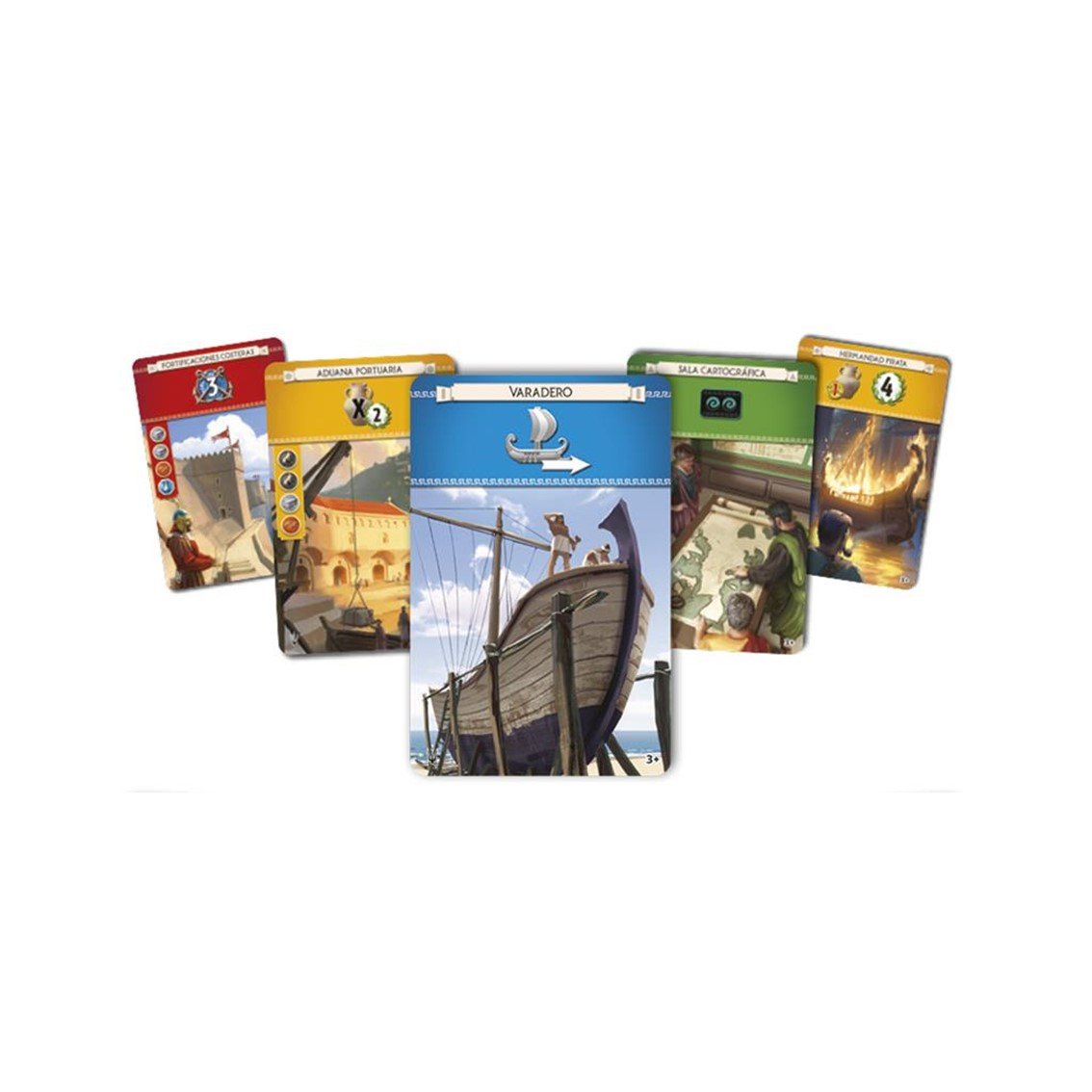 JUEGO DE MESA 7 WONDERS: ARMADA NUEVA EDICIÓN PEGI 10