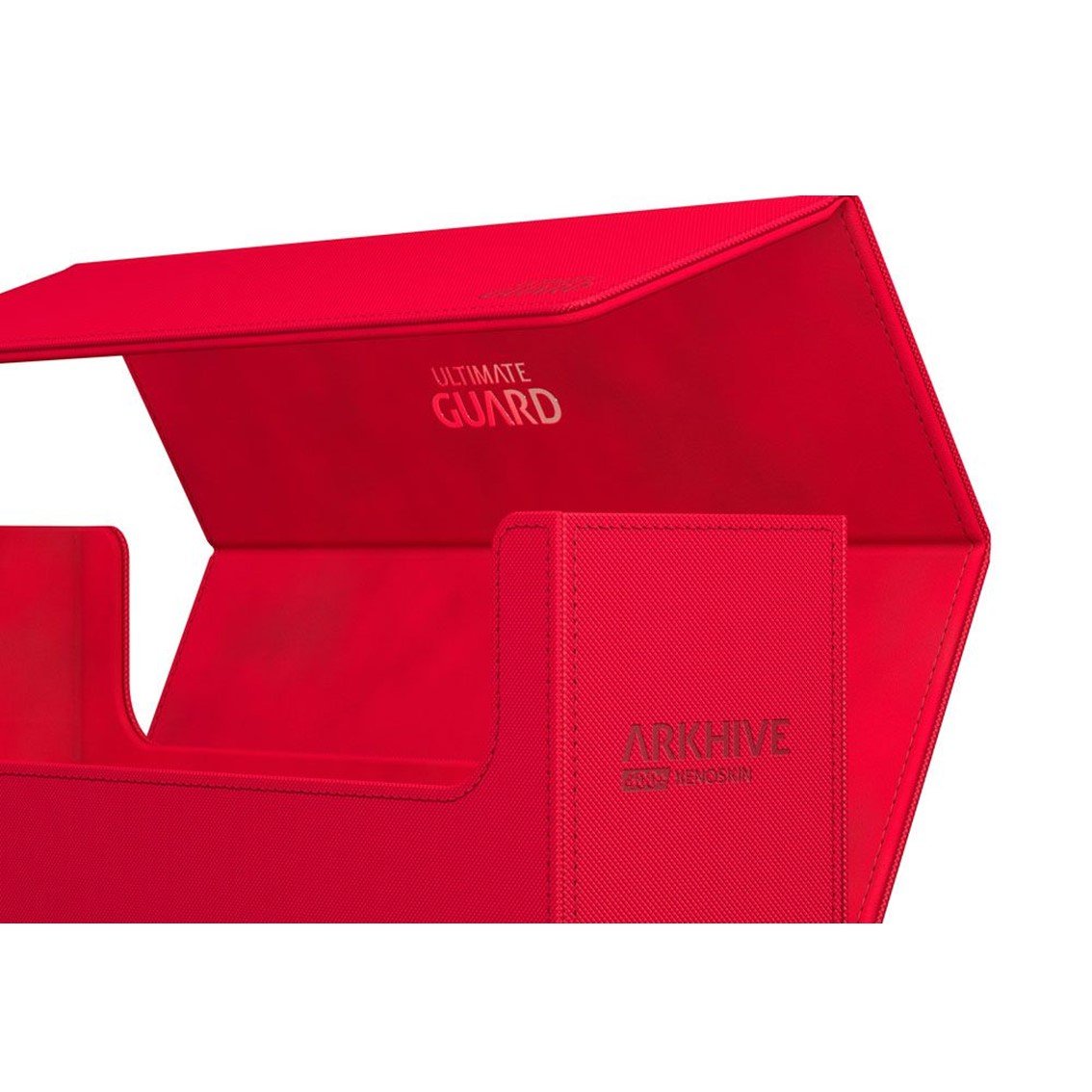 CAJA DE ALMACENAMIENTO CARTAS ULTIMATE GUARD ARKHIVE 400+ XENOSKIN MONOCOLOR ROJO