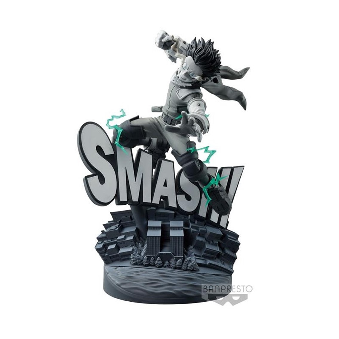 FIGURA BANPRESTO MY HERO ACADEMIA DIORAMATIC IZUKU MIDORIYA THE BLACK AND WHITE