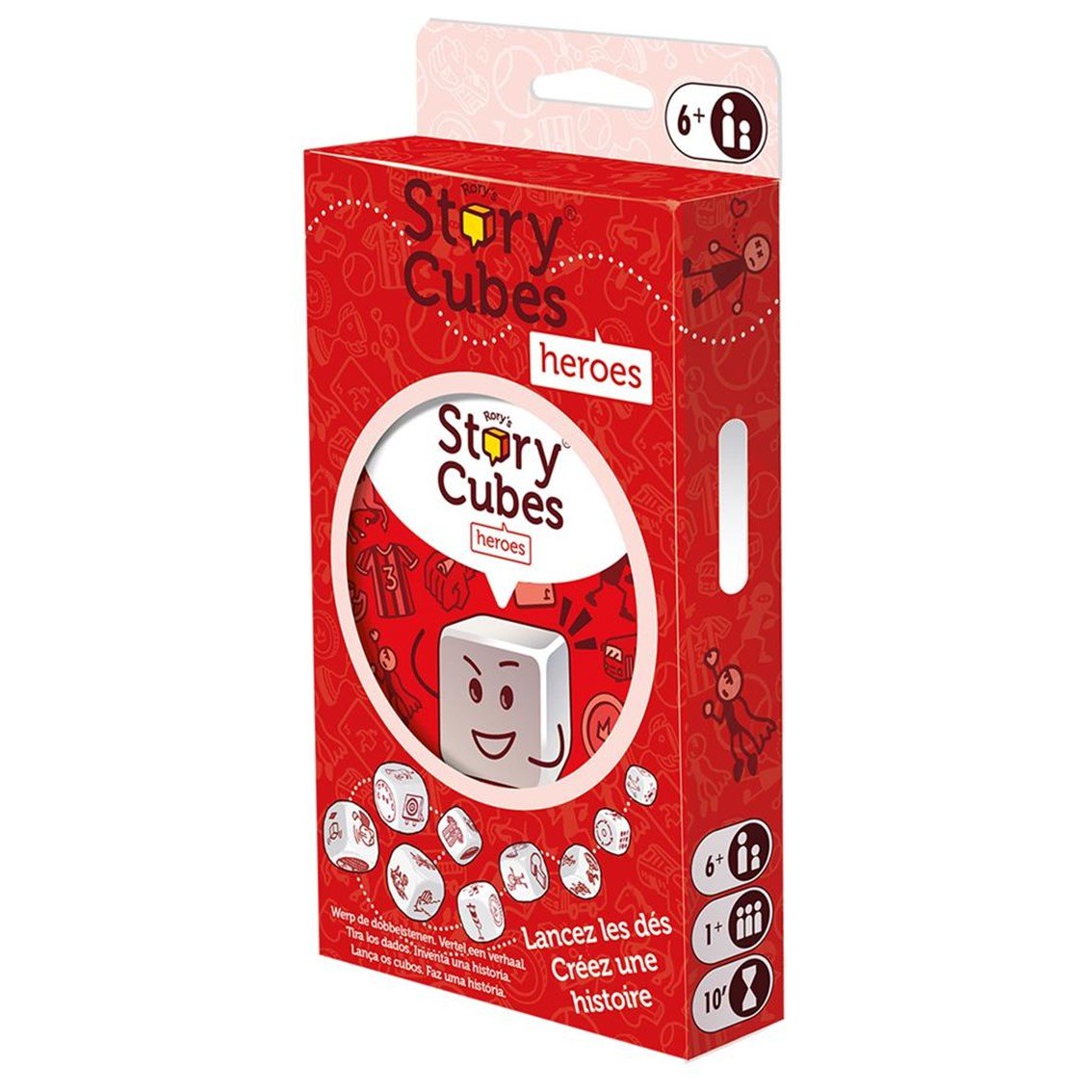 JUEGO DE MESA STORY CUBES HEROES PEGI 6