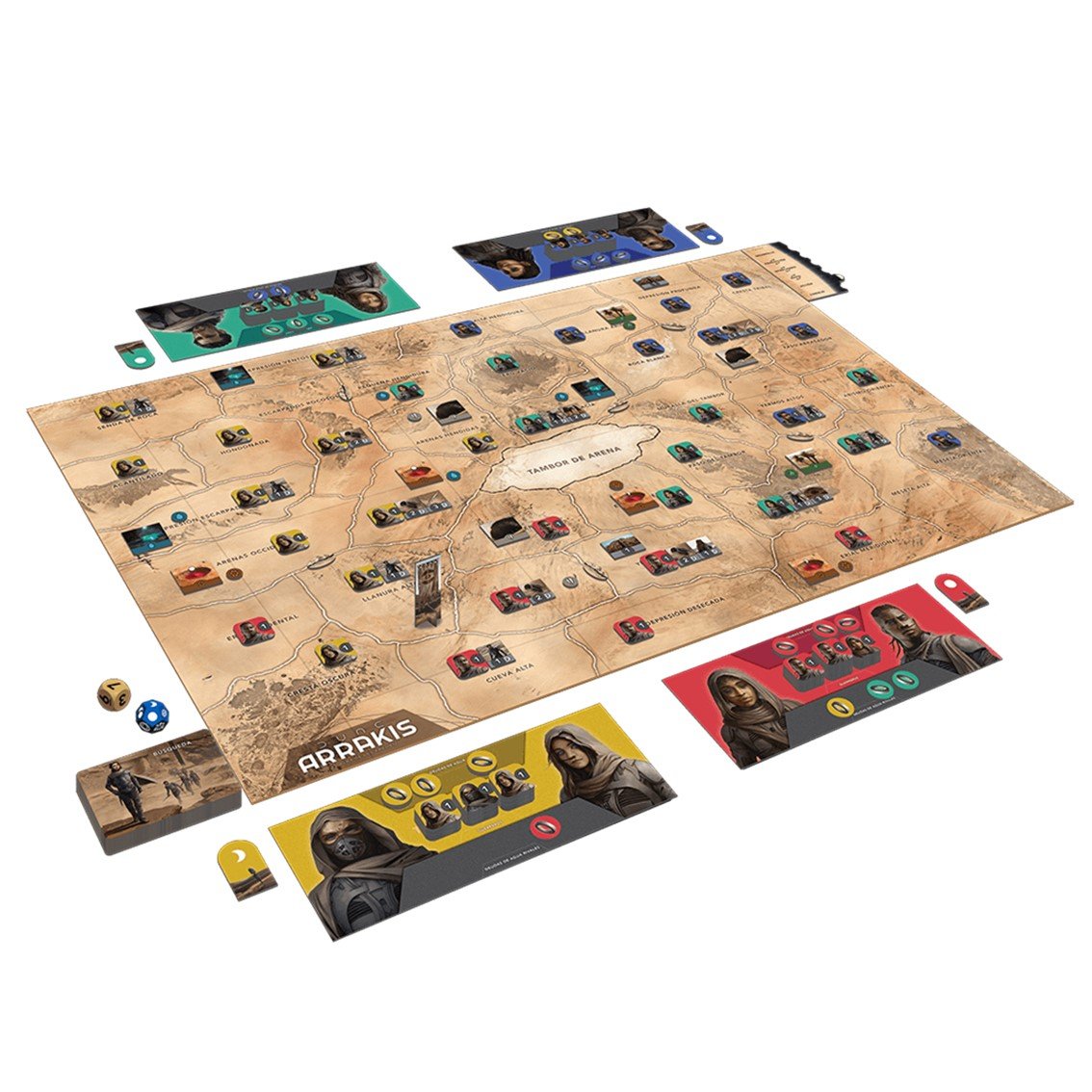JUEGO DE MESA DUNE ARRAKIS: EL ALBA DE LOS FREMEN PEGI 14