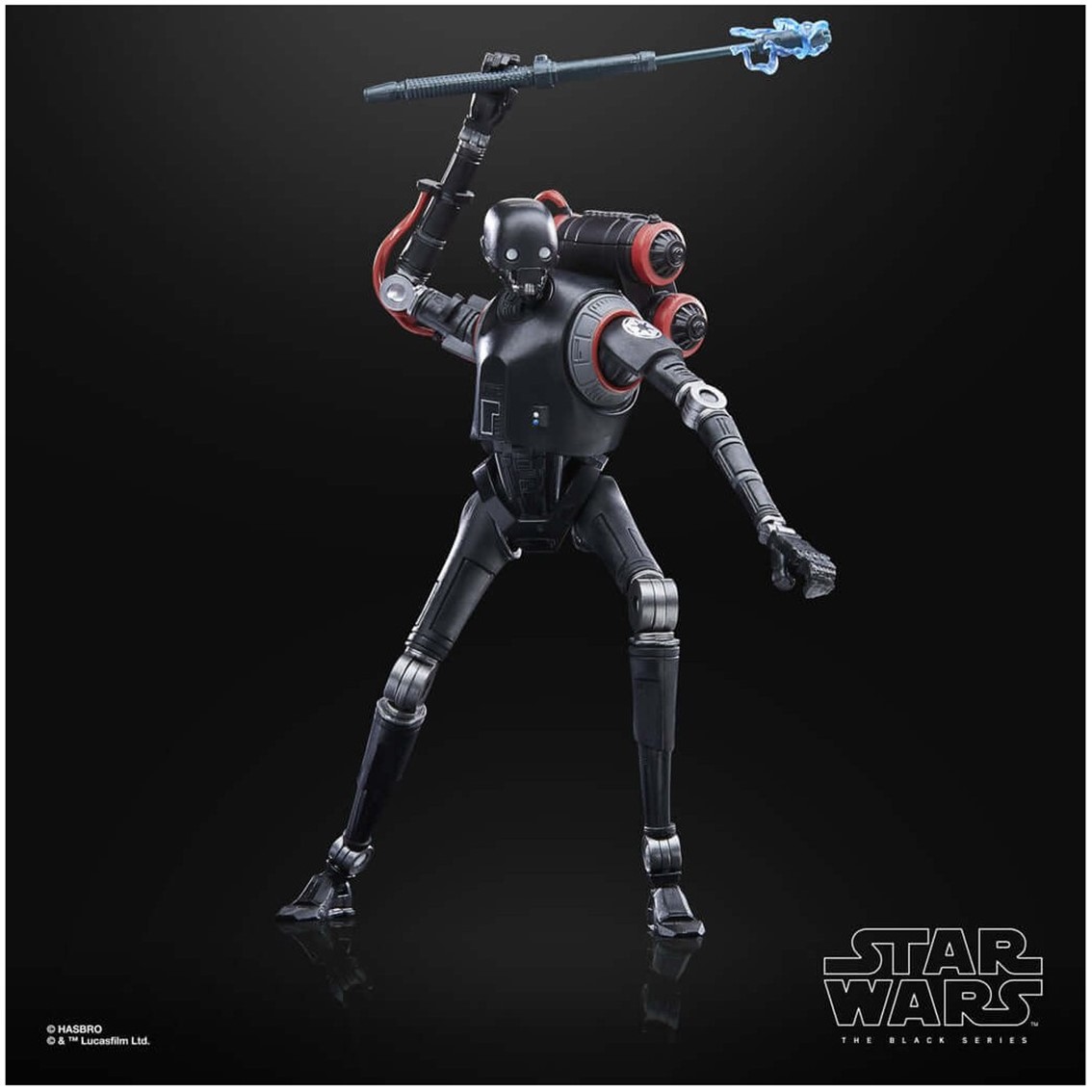 FIGURA HASBRO DROIDE DE SEGURIDAD KX 15 STAR WARS THE BLACK SERIES
