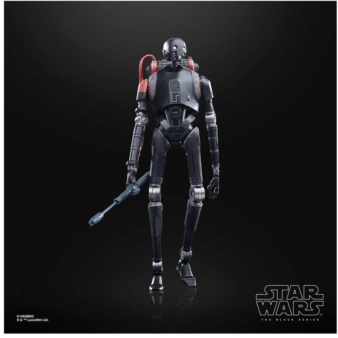 FIGURA HASBRO DROIDE DE SEGURIDAD KX 15 STAR WARS THE BLACK SERIES