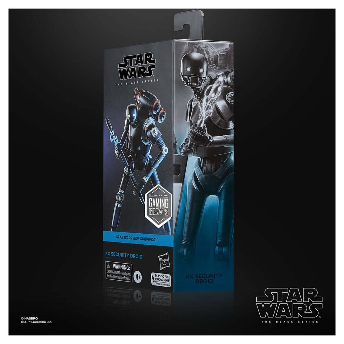 FIGURA HASBRO DROIDE DE SEGURIDAD KX 15 STAR WARS THE BLACK SERIES