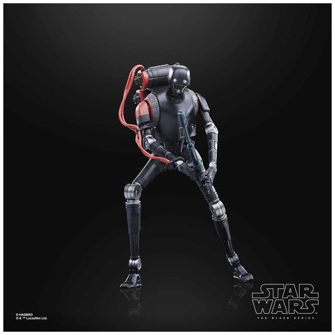 FIGURA HASBRO DROIDE DE SEGURIDAD KX 15 STAR WARS THE BLACK SERIES