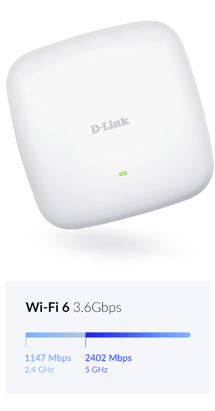 PUNTO ACCESO D-LINK DAP-X2850 AX3600 DUAL BAND POE