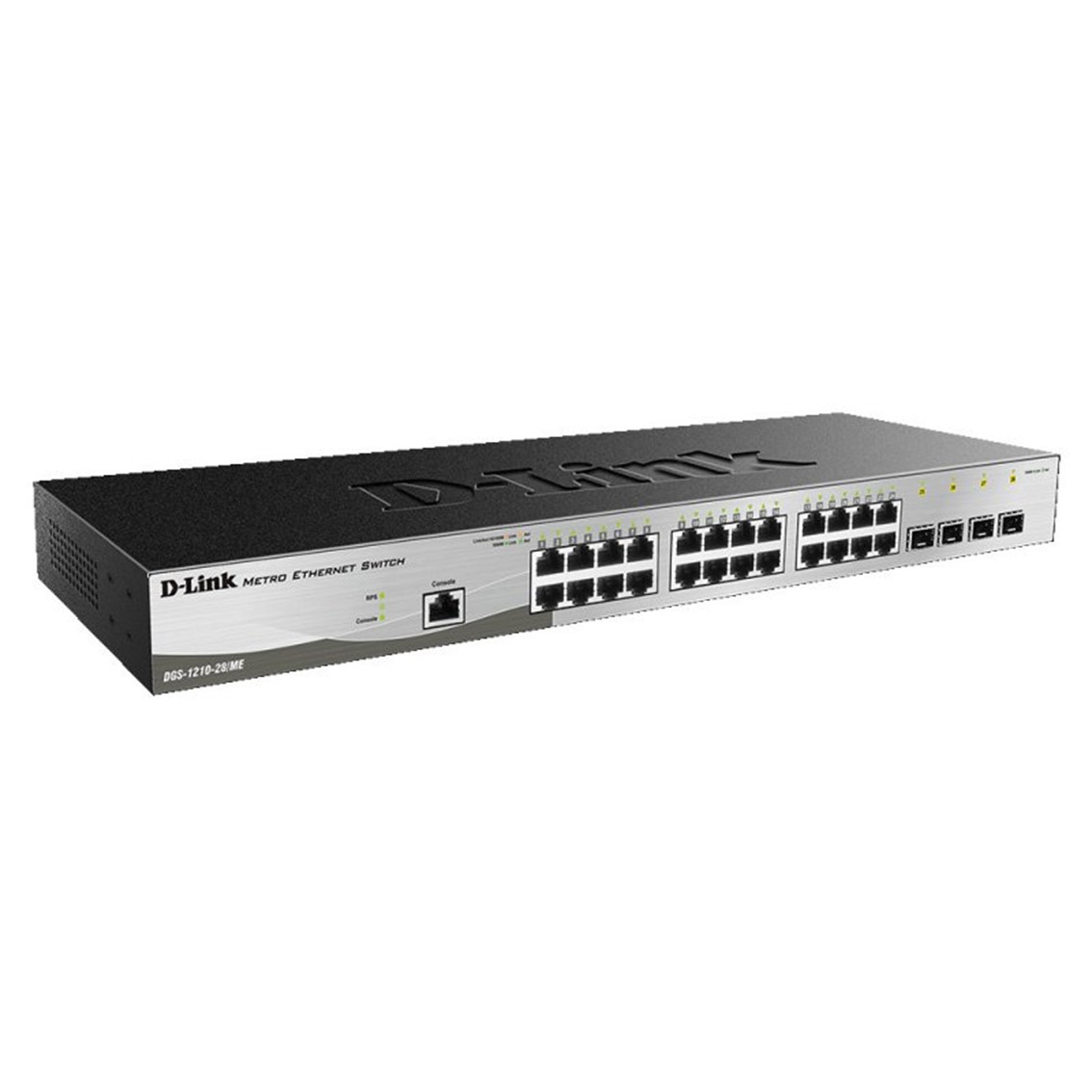 SWITCH D-LINK 28 PUERTOS GESTIONABLE 24 PUERTOS GIGABIT ETHERNET 10/100/1000 4 PUERTOS SFP