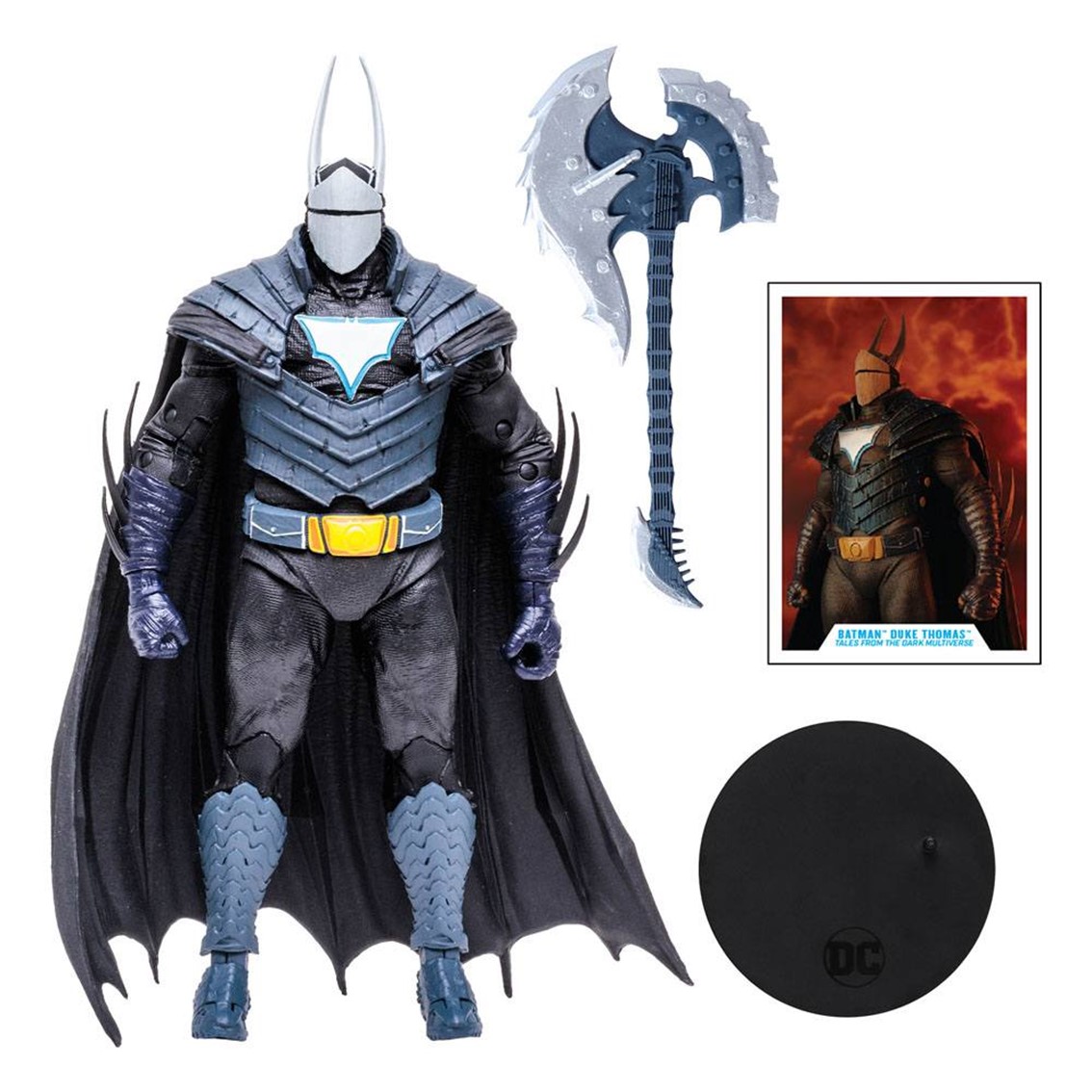 FIGURA MCFARLANE TOYS DC MULTIVERSE BATMAN DUKE THOMAS 18 CM