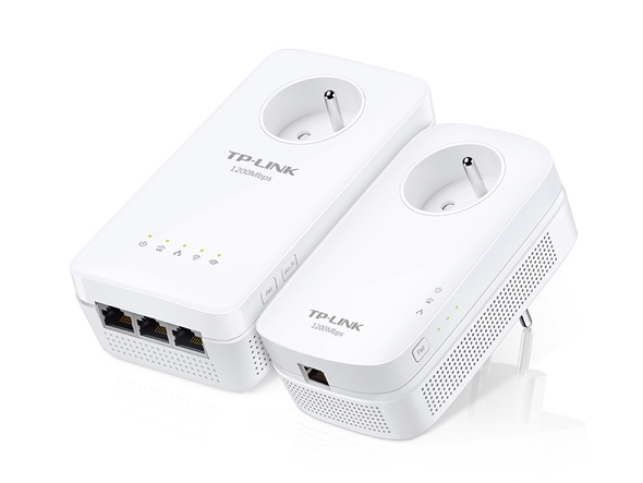 KIT DE ADAPTADORES POWERLINE AC TP-LINK TL-WPA8631P KIT DUAL BAND