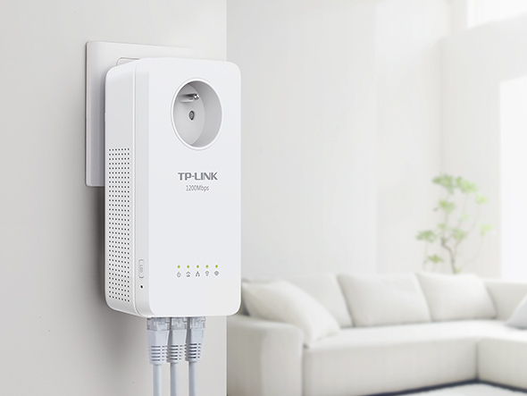 KIT DE ADAPTADORES POWERLINE AC TP-LINK TL-WPA8631P KIT DUAL BAND