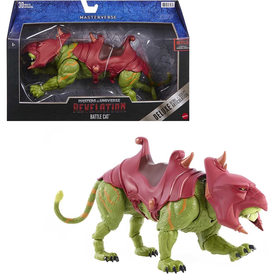 FIGURA MATTEL MASTERS OF THE UNIVERSE REVELATION MASTERVERSE BATTLE CAT