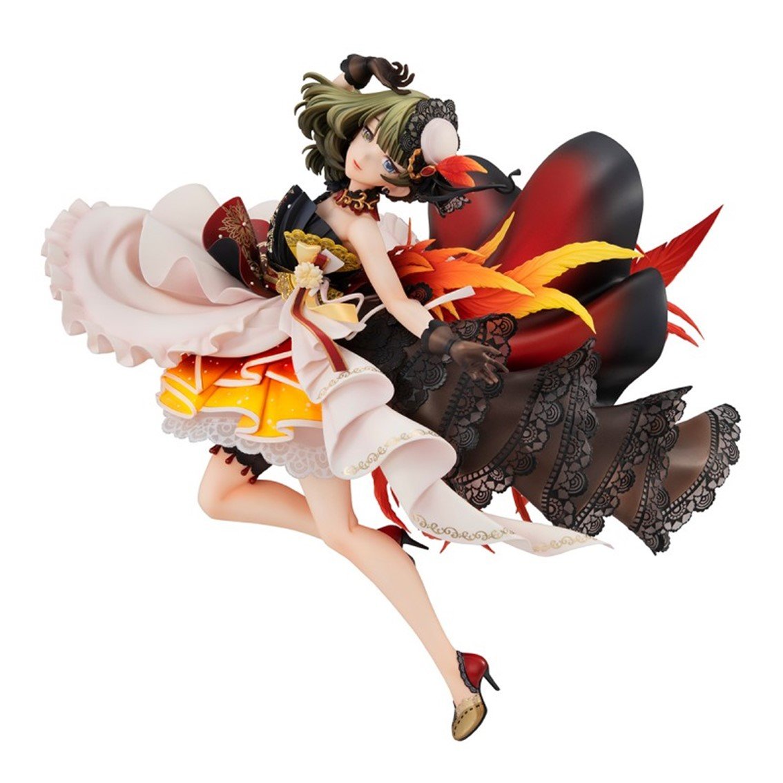 FIGURA MEGAHOUSE IDOLMASTER CINDERELLA GIRLS BRILLIANT STAGE KAEDE TAKAGAKI ETERNAL FEATHER